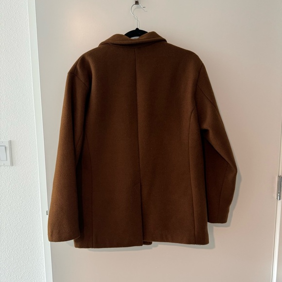 Open Edit brown jacket - Picture 2 of 4